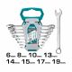 8Pcs combination spanner set